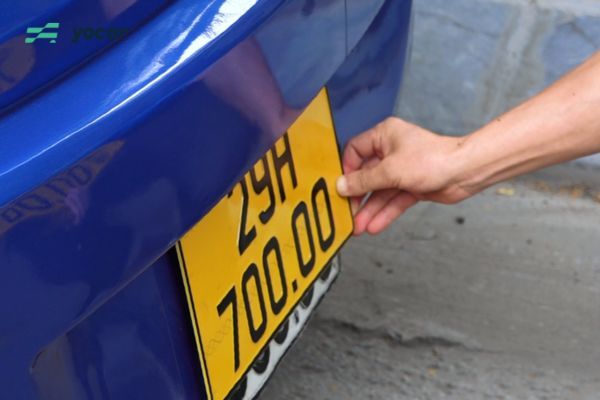 Mua xe ô tô cũ có được phép đổi biển số xe không 