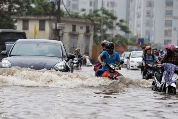 Phát hiện xe từng ngập nước