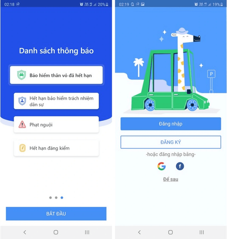 Cách sử dụng ứng dụng trên điện thoại