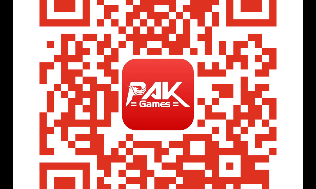 Scan to Download Pak Games App