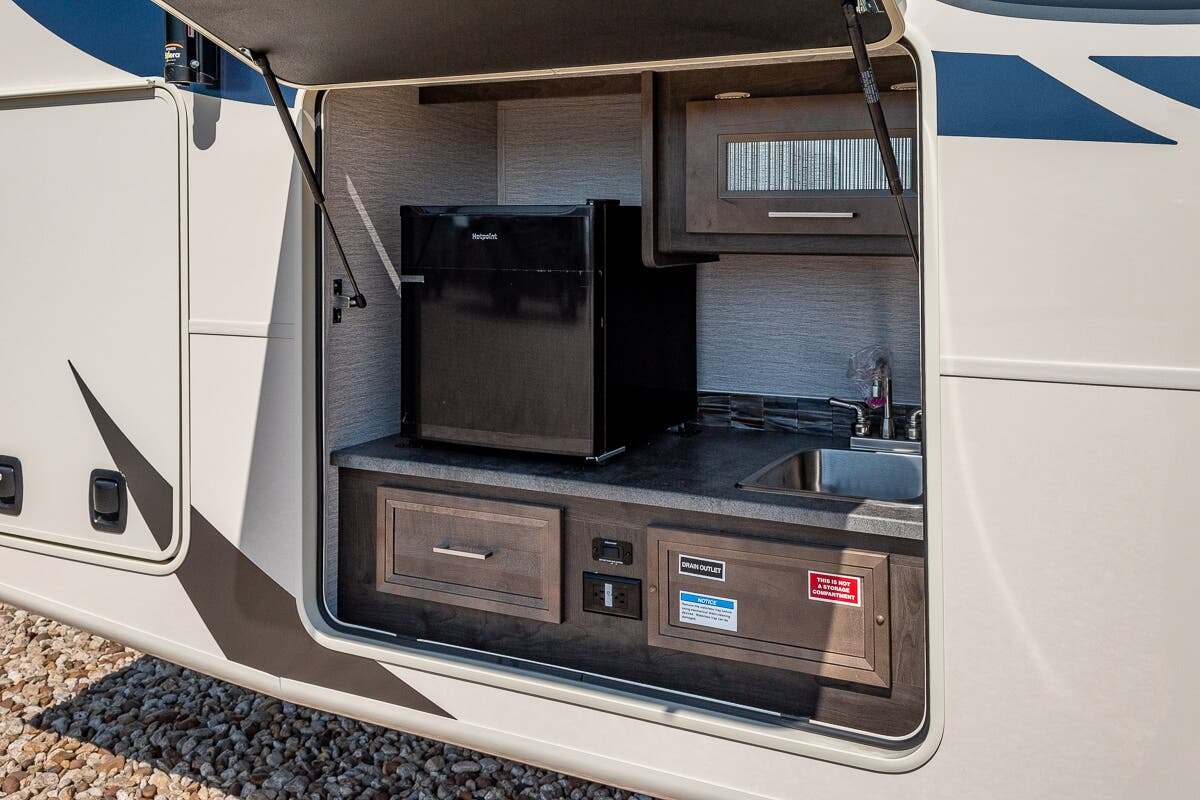 Class A outdoor kitchen 