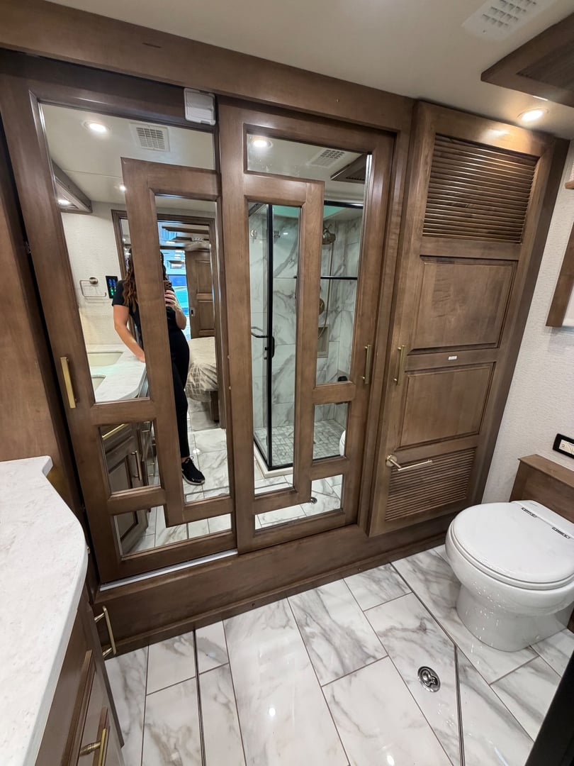 2022 Entegra Coach Cornerstone 45B, Bathroom photo 3