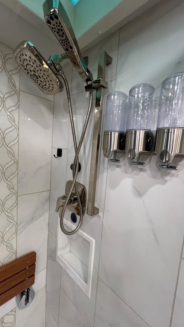 2021 Entegra Coach Cornerstone 45B, Bathroom photo 6