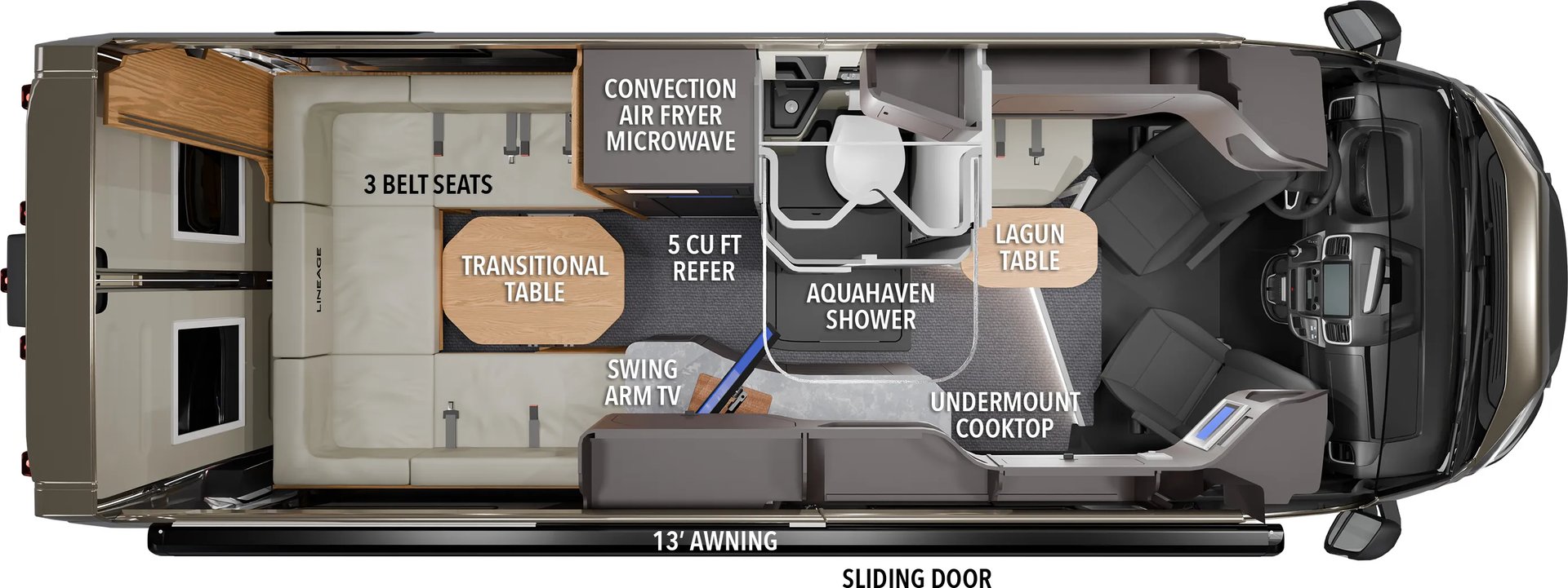 Grand Design Lineage Series VP LVP1 floor plan