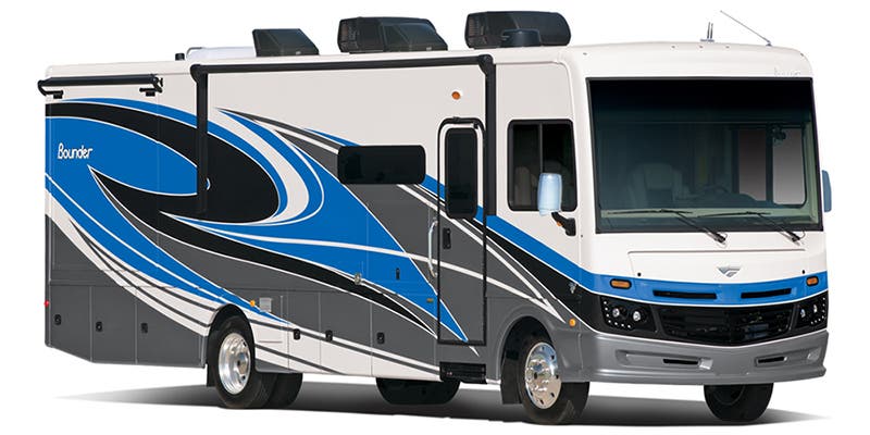 Fleetwood Bounder Anniversary Edition 35P exterior