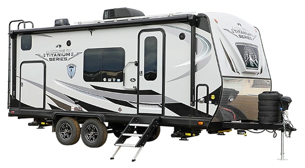 Outdoors RV Creek Side Titanium Series 21RBS exterior