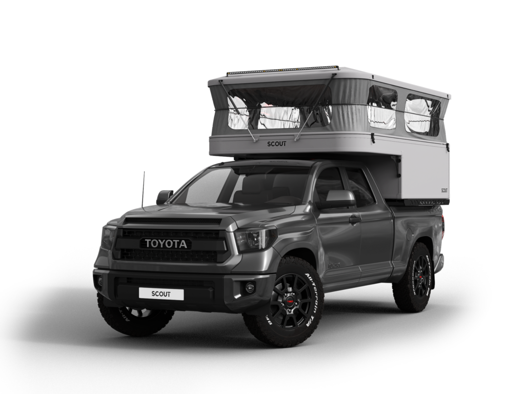 Scout Olympic POP UP exterior