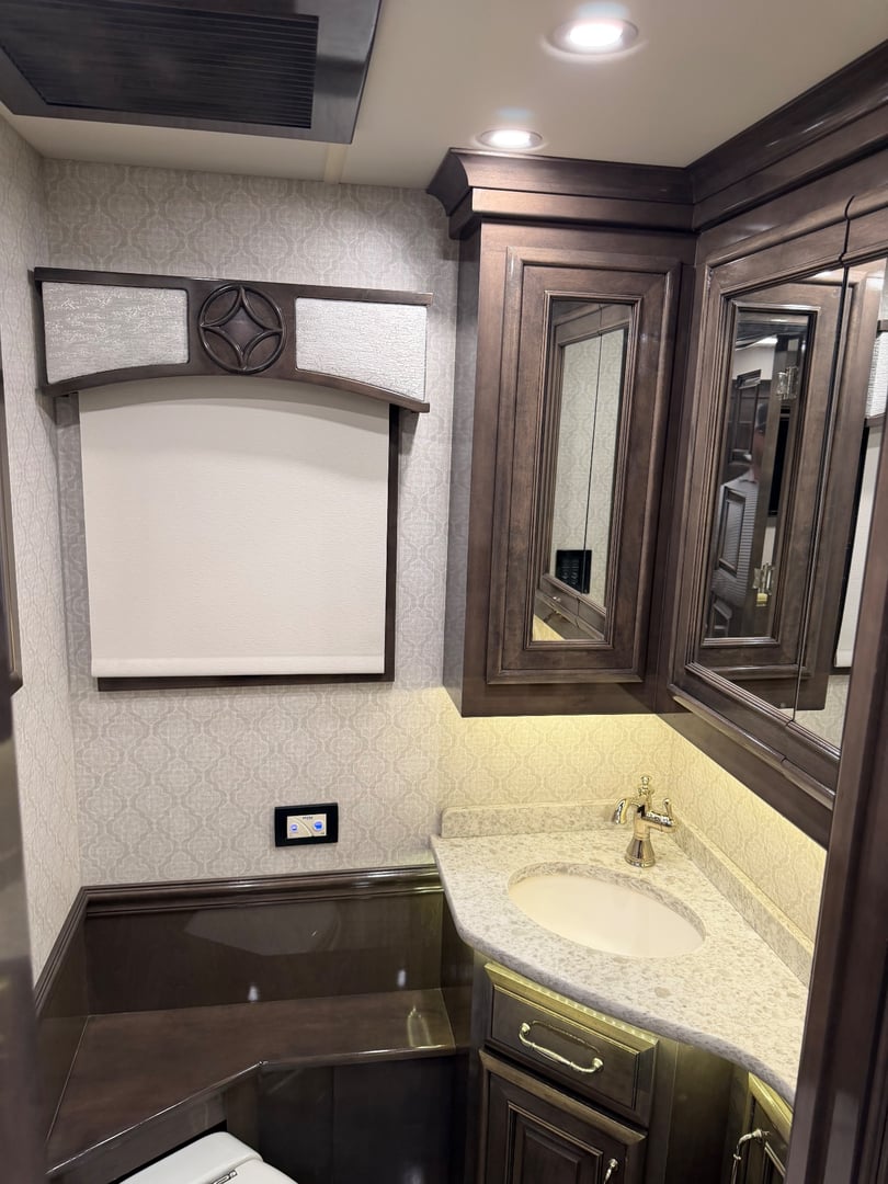 2021 Entegra Coach Cornerstone 45F, Bathroom photo 2