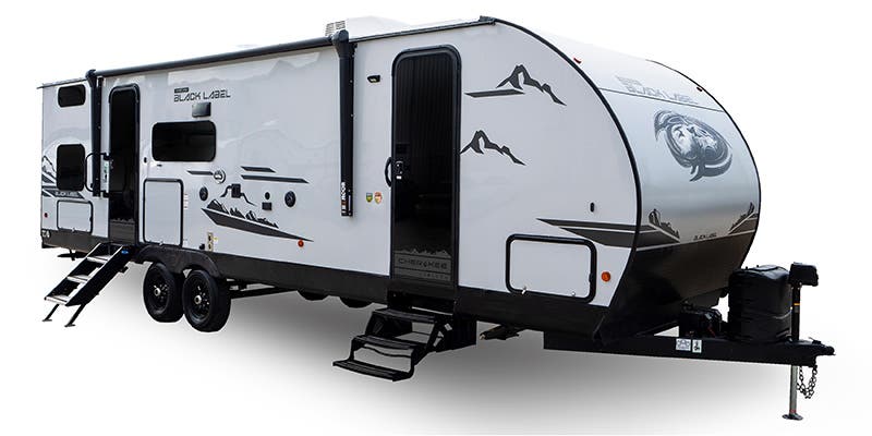 Forest River Cherokee Grey Wolf Black Label 22CEBL exterior
