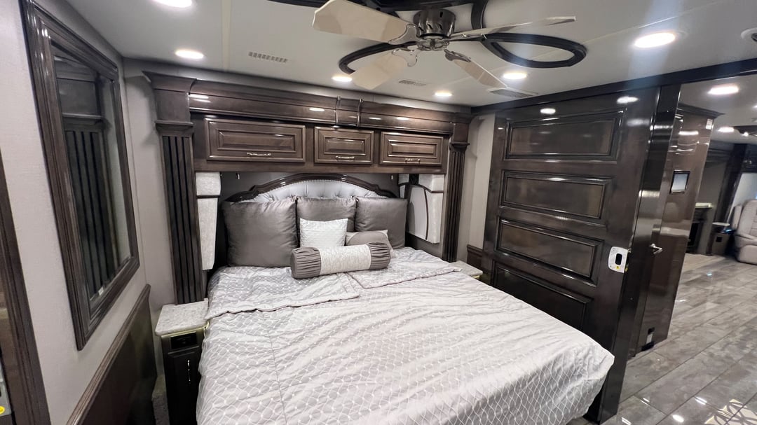 2021 Entegra Coach Cornerstone 45B, Bedroom photo 2