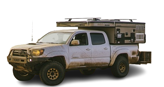Four Wheel Camper Swift BASE ROLL OVER COUCH exterior