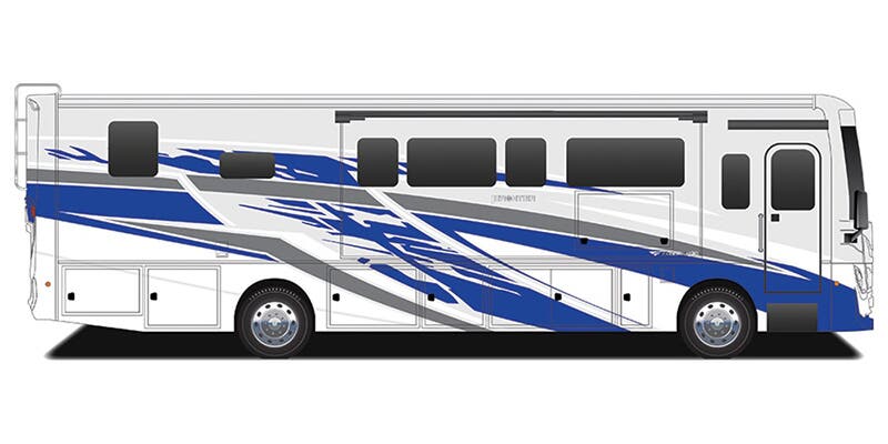 Fleetwood Frontier 38RT exterior