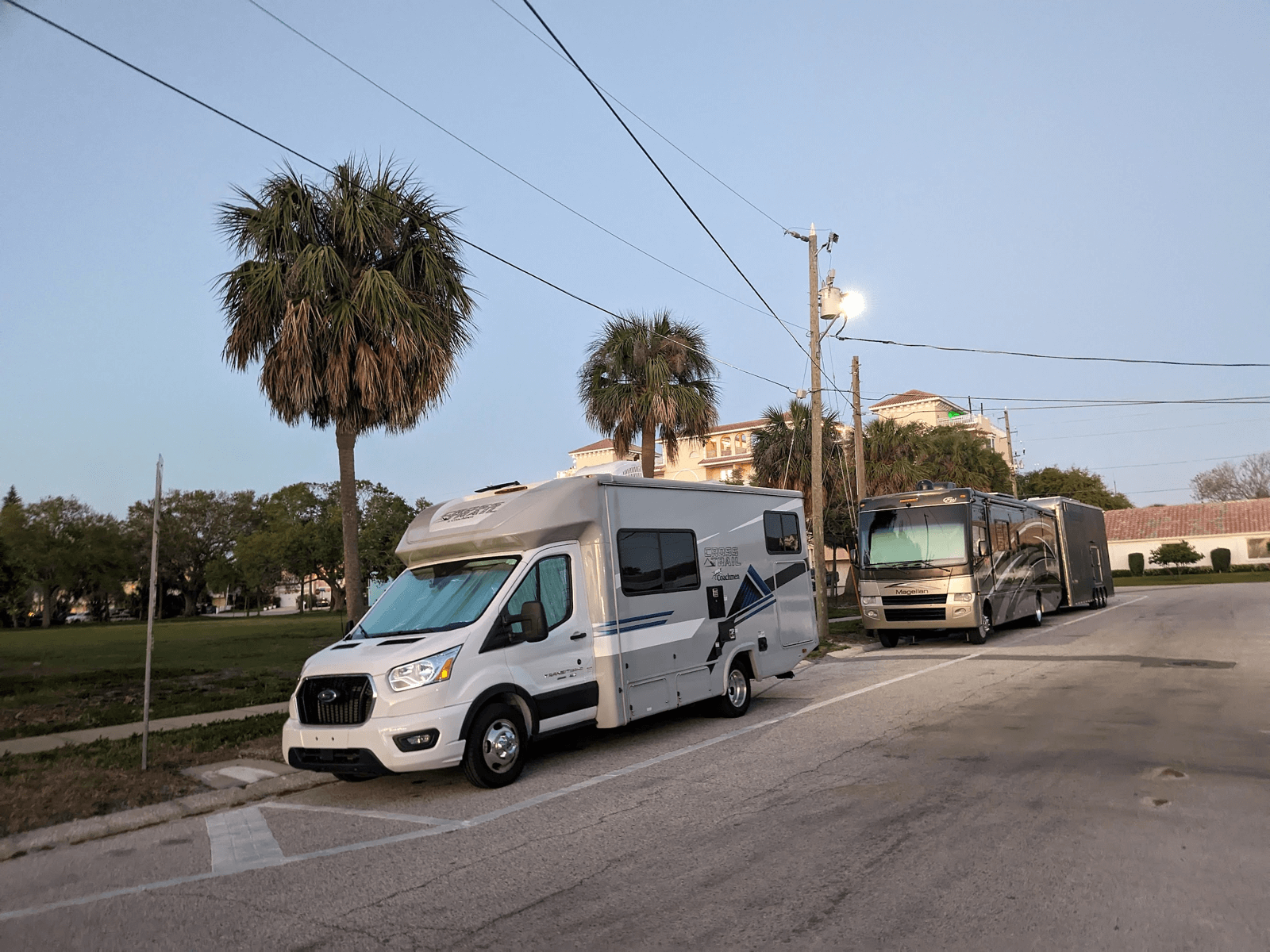 Clearwater Beach RV parking