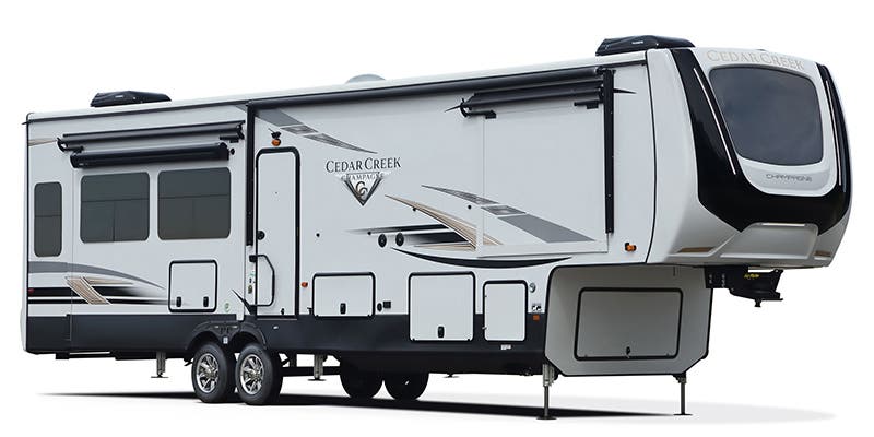 Forest River Cedar Creek Champagne Edition 38EFW exterior