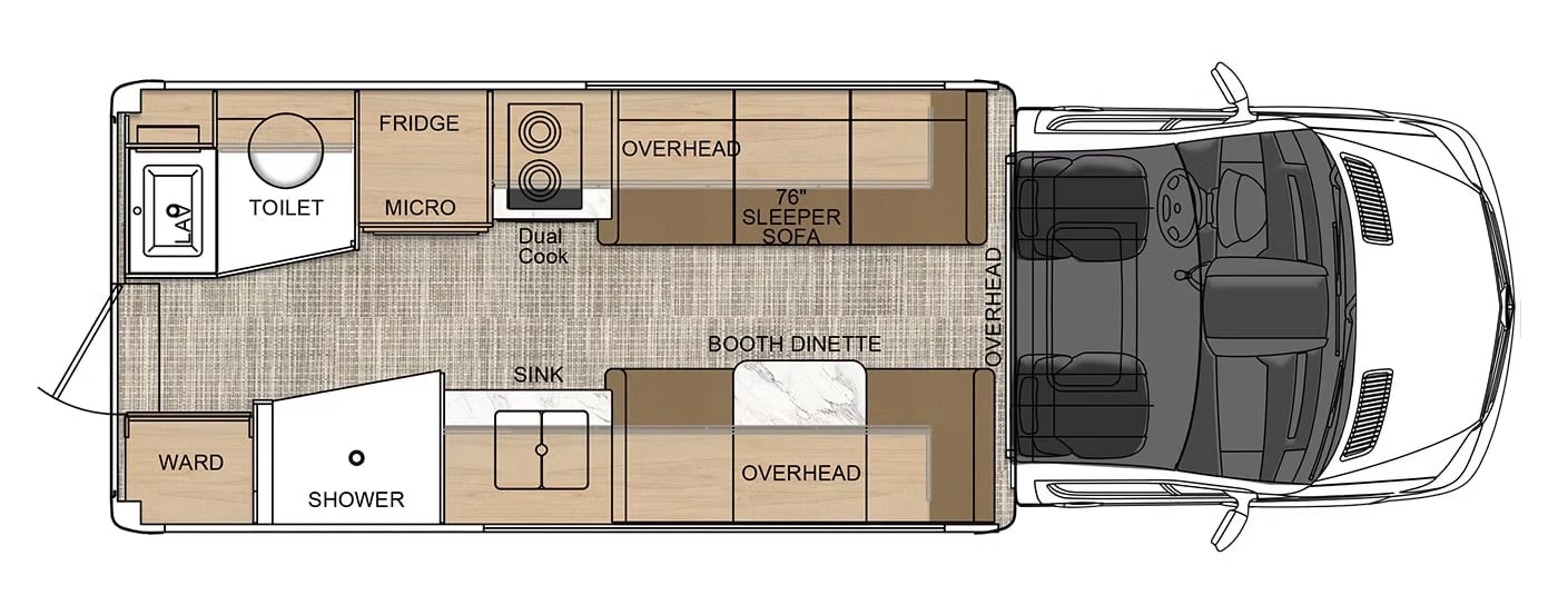 Chinook RV Summit SS floor plan