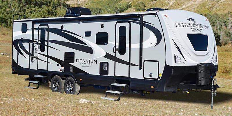 Outdoors RV Titanium Series Timber Ridge 22FQS exterior