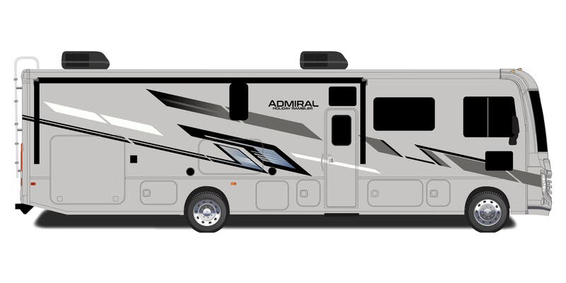 Holiday Rambler Admiral 33B6 exterior