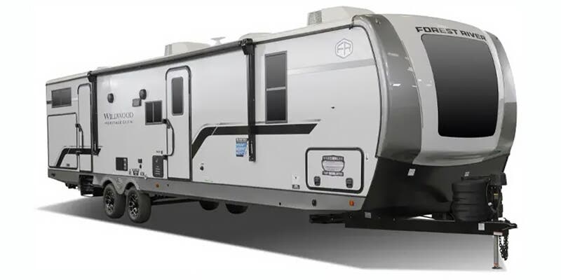 Forest River Wildwood Heritage Glen 35RE exterior