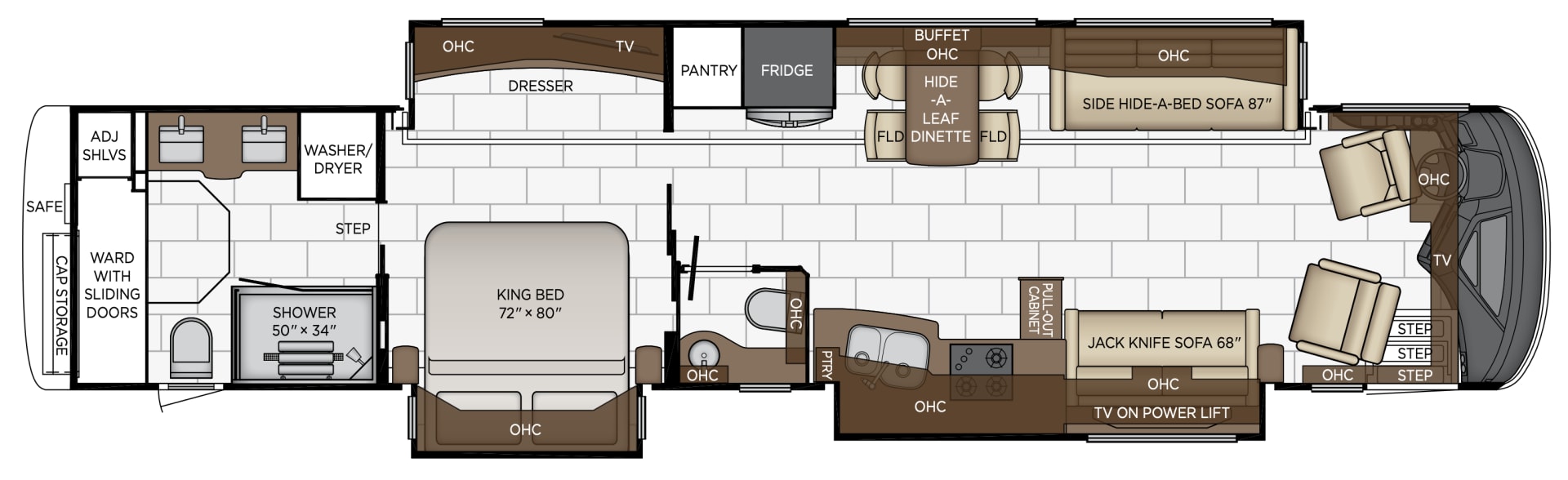 4551 SPARTAN floorplan