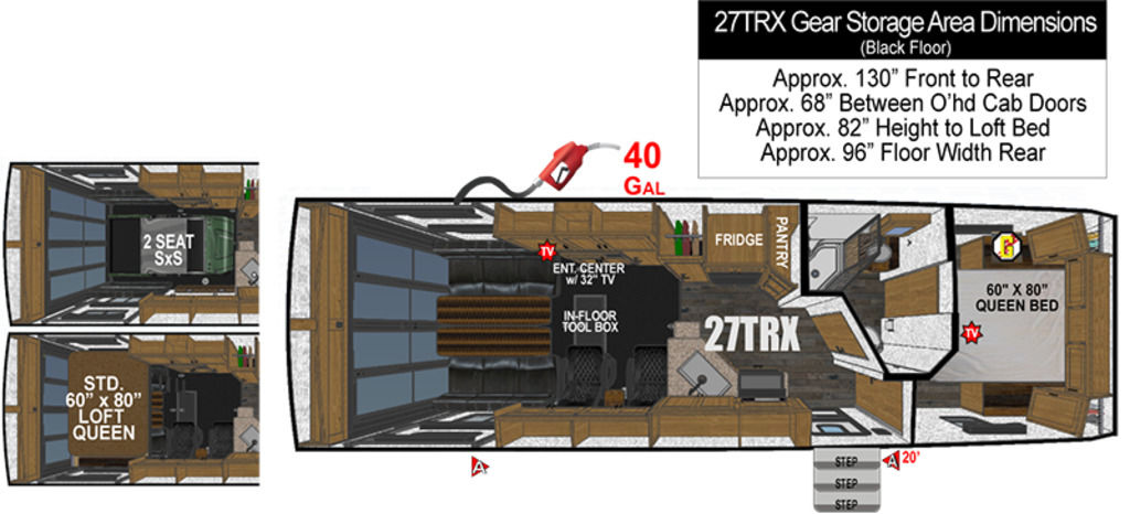 2026 Outdoors RV Trail Series 27TRX - Photo 3
