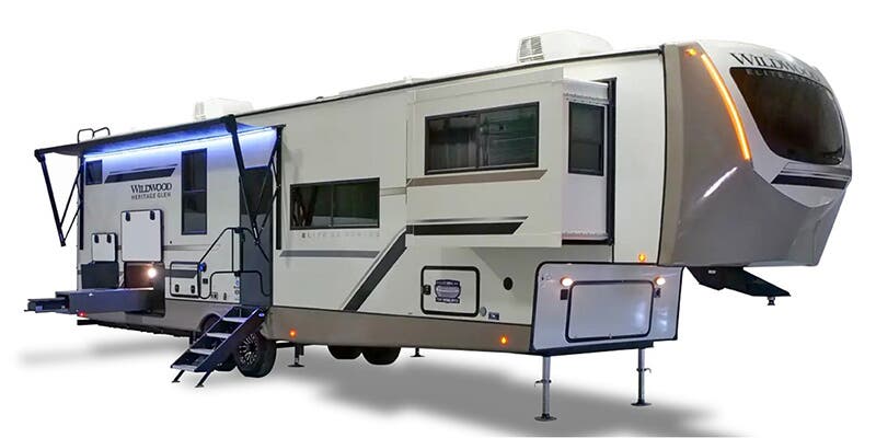 Forest River Wildwood Heritage Glen Elite 34RL exterior