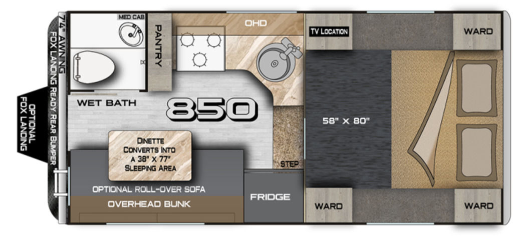 2026 Northwood Wolf Creek 850 - Photo 3