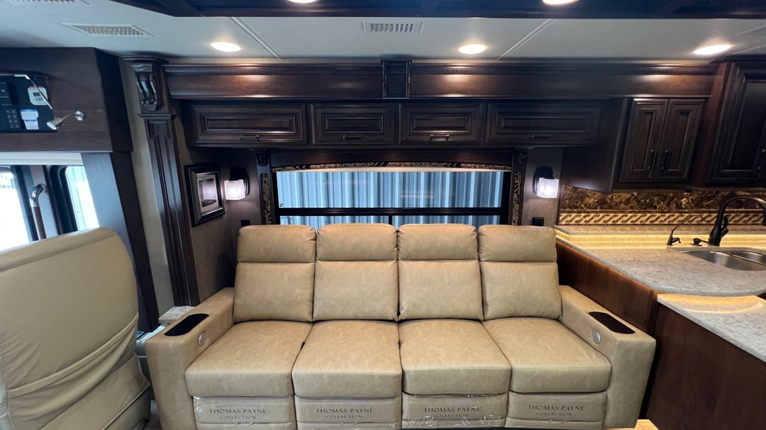 2017 Entegra Coach Cornerstone 45B, Living area photo 4