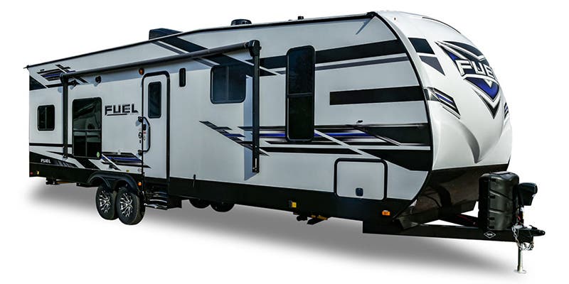 Heartland Fuel Travel Trailer F-250 exterior