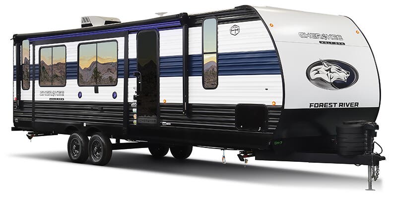 Forest River Cherokee Wolf Den 304SR exterior