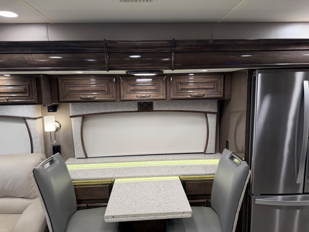 2021 Entegra Coach Cornerstone 45F, Dining area photo 2