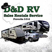 D & D RV and Auto logo