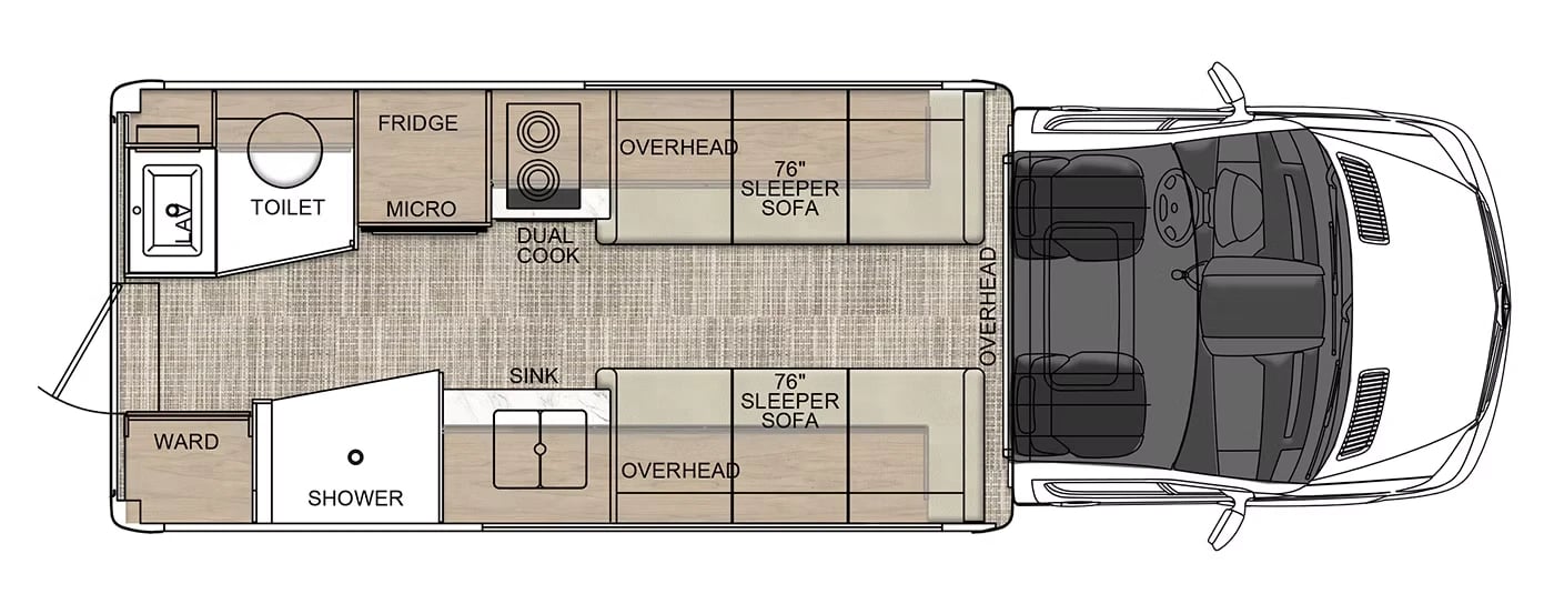Chinook RV Summit DS floor plan