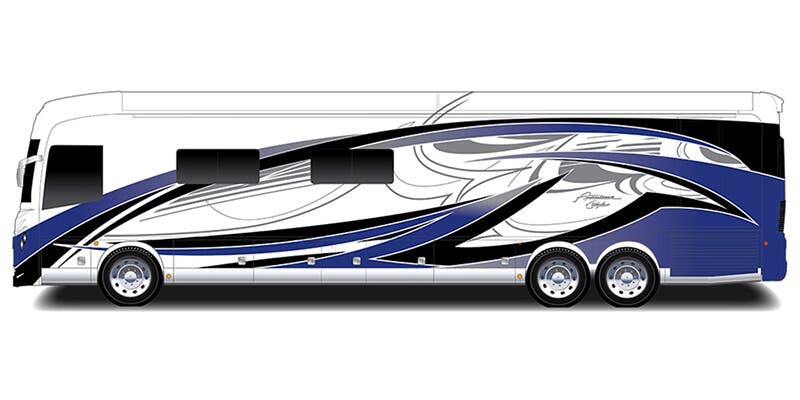 American Coach American Eagle 45K exterior