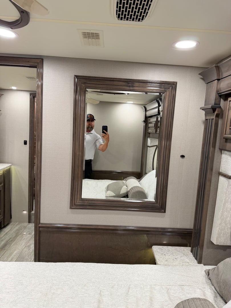 2021 Entegra Coach Cornerstone 45F, Bedroom photo 3