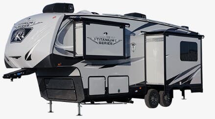Outdoors RV Glacier Peak Titanium Series F26RDS exterior
