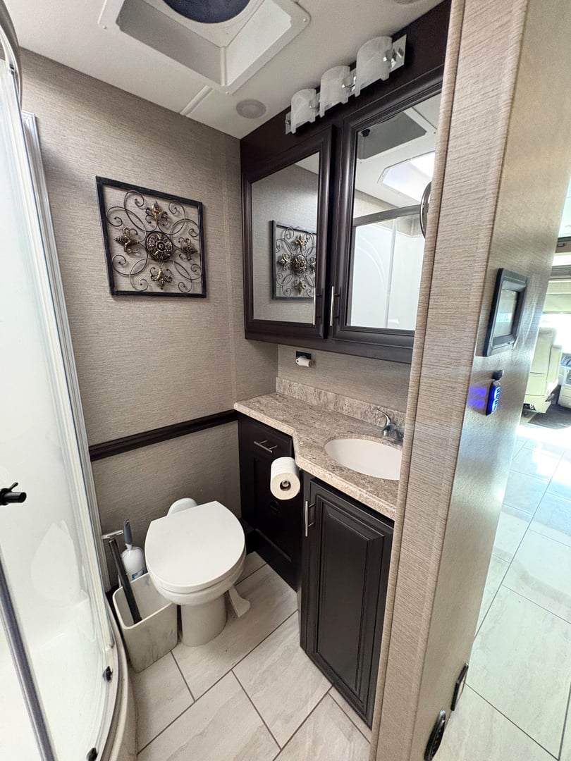 2021 Forest River Berkshire 34B, Bathroom photo 2