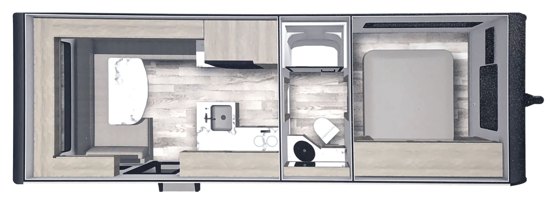 Forest River Teleos 25.RD floor plan