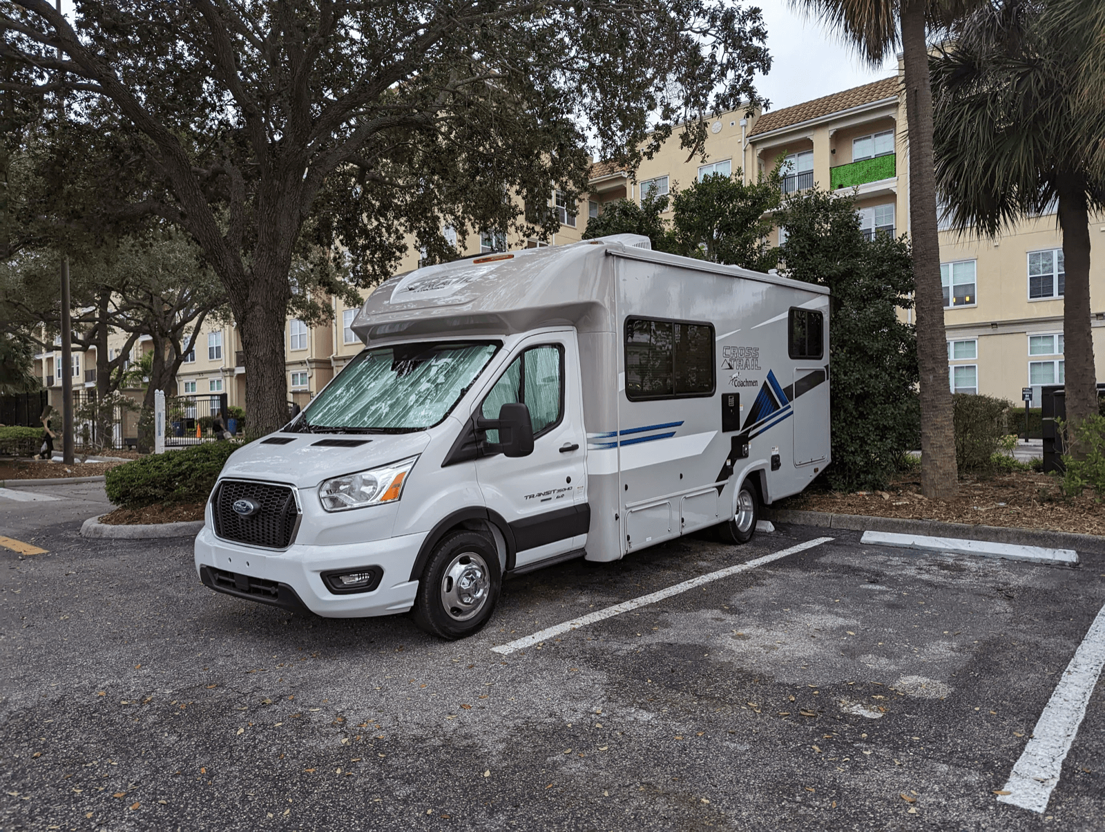 Cross Trail 20XG in a parking spot