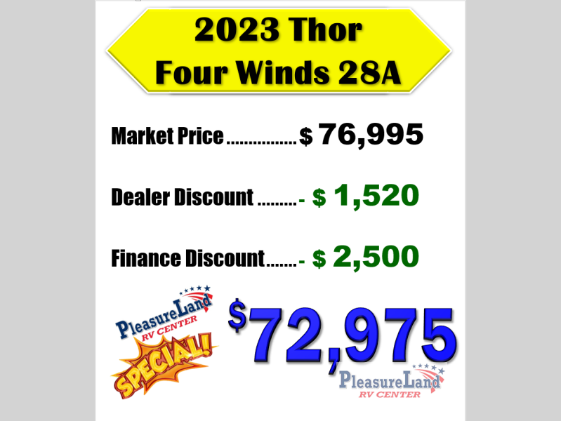 2023 Thor Motor Coach Four Winds 28A - Photo 4