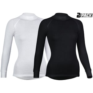 0706 - Thermoshirt Lange Mouw Dames • 2-Pack •