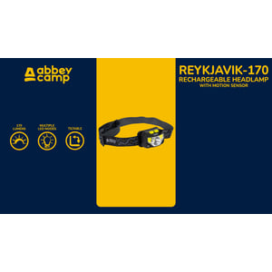 21UL - Hoofdlamp met Motion Sensor Oplaadbaar • REYKJAVIK-170 •