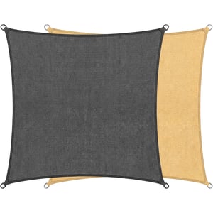 21XU - Sonnensegel HDPE 4 x 4 m • DARWIN-400 •