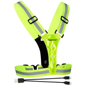 44RE - Sports Safety Vest LED • Rechargeable •