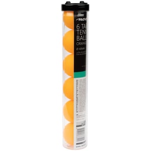 46TI - 6 Tafeltennisballen • ABS Orange •