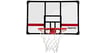 47RD - Basketbalbord + Ring + Net • Legends League • - Transparant/Rood
