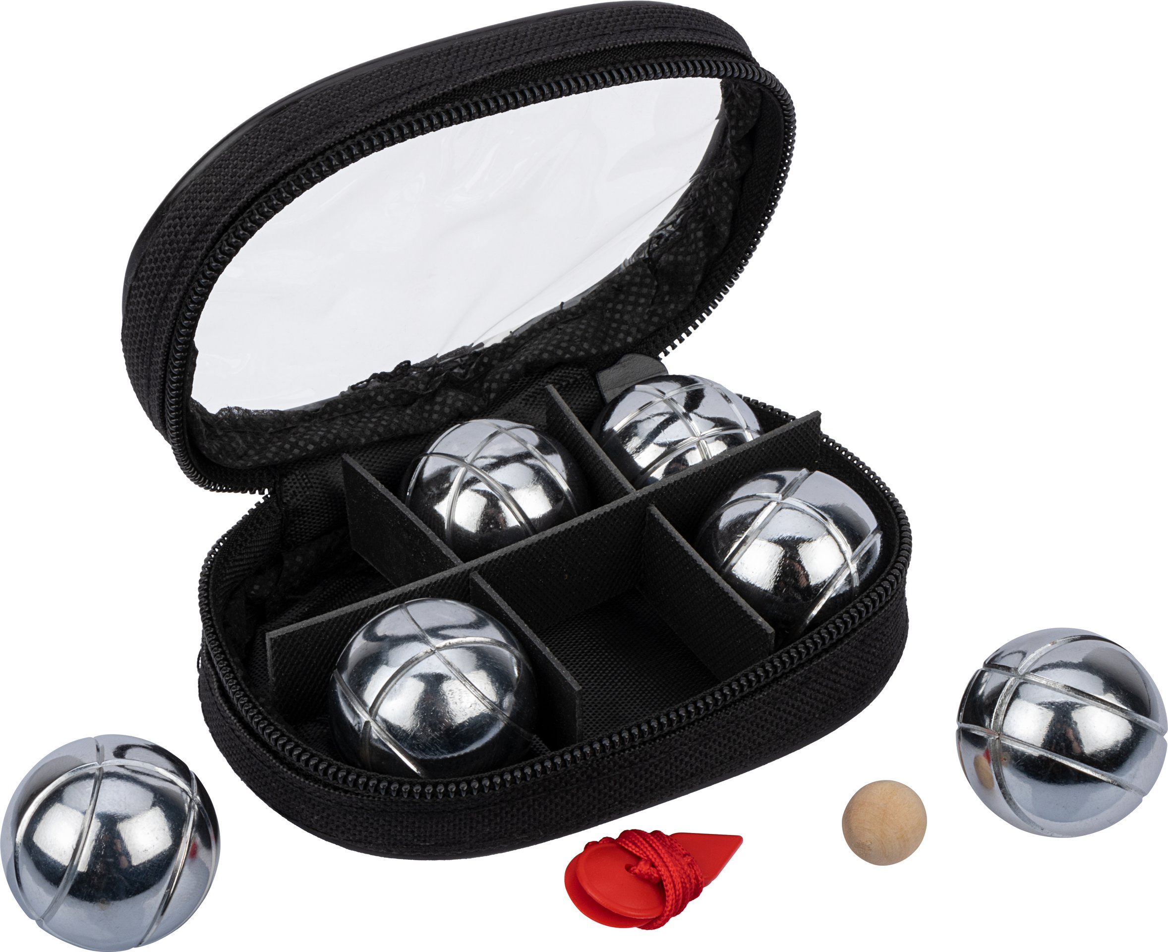 Mini Jeu de Boules Set • 6 Ballen •