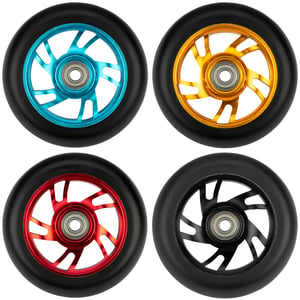 52LK - Stuntstep Wielen Set • Spoked Alu •