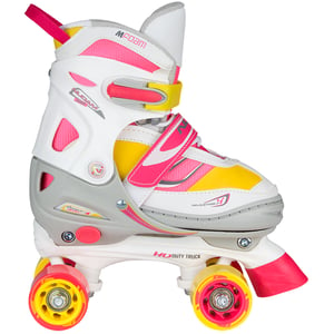 52SF - Rollerskates Mädchen Verstellbar Semi-Softboot •Rave Skate•