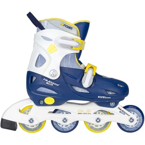 52SJ - Inlineskates Jongens Verstelbaar • Hardboot • Navy Seal •