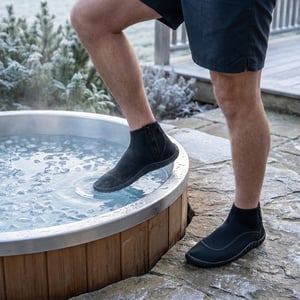 55YD - Neopreen waterschoenen enkelhoogte